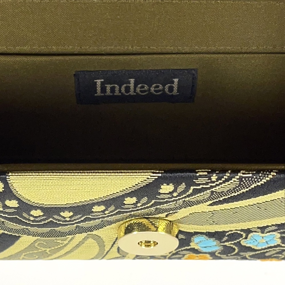 Nwot Indeed Floral Evening Clutch Purse View 3